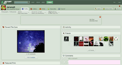 Desktop Screenshot of jeremyti.deviantart.com
