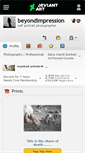 Mobile Screenshot of beyondimpression.deviantart.com