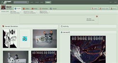 Desktop Screenshot of ghj3r.deviantart.com