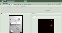 Desktop Screenshot of penguinz.deviantart.com