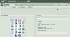 Desktop Screenshot of chrisstian.deviantart.com