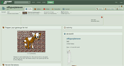 Desktop Screenshot of niftypurpleraven.deviantart.com