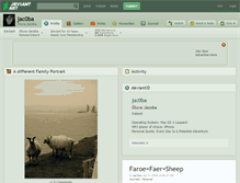 Tablet Screenshot of jac0ba.deviantart.com