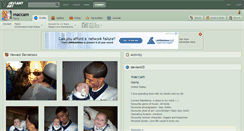 Desktop Screenshot of maccam.deviantart.com