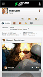 Mobile Screenshot of maccam.deviantart.com