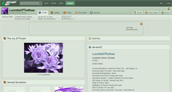 Desktop Screenshot of lucesitaoftherose.deviantart.com