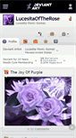 Mobile Screenshot of lucesitaoftherose.deviantart.com