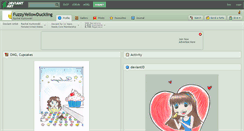 Desktop Screenshot of fuzzyyellowduckling.deviantart.com