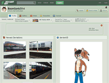 Tablet Screenshot of boomsonic514.deviantart.com