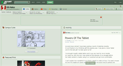 Desktop Screenshot of kit-neko.deviantart.com