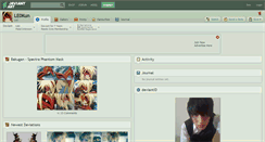 Desktop Screenshot of le0kun.deviantart.com