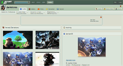Desktop Screenshot of danielcross.deviantart.com