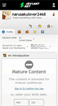 Mobile Screenshot of narusakulover2468.deviantart.com