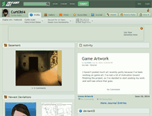 Tablet Screenshot of curtobi4.deviantart.com