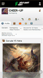 Mobile Screenshot of cheer--up.deviantart.com