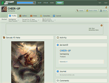 Tablet Screenshot of cheer--up.deviantart.com