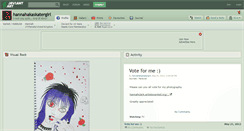Desktop Screenshot of hannahakaskatergirl.deviantart.com