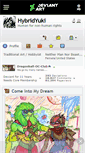 Mobile Screenshot of hybridyuki.deviantart.com