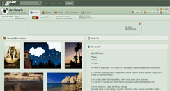 Desktop Screenshot of devilshark.deviantart.com