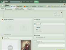 Tablet Screenshot of jakain.deviantart.com