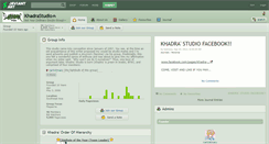 Desktop Screenshot of khadrastudio.deviantart.com