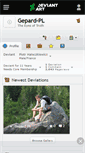 Mobile Screenshot of gepard-pl.deviantart.com