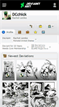 Mobile Screenshot of dcchick.deviantart.com