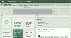 Desktop Screenshot of masterofzen.deviantart.com