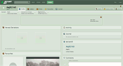 Desktop Screenshot of maj82160.deviantart.com
