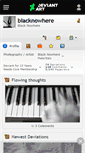 Mobile Screenshot of blacknowhere.deviantart.com