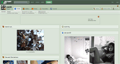 Desktop Screenshot of mk00.deviantart.com