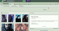 Desktop Screenshot of missmusette.deviantart.com