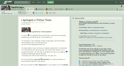 Desktop Screenshot of fansforcap.deviantart.com