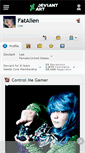 Mobile Screenshot of fatalien.deviantart.com