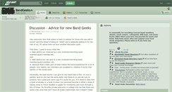 Desktop Screenshot of bandgeeks.deviantart.com