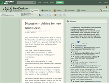 Tablet Screenshot of bandgeeks.deviantart.com