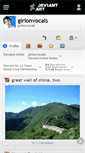 Mobile Screenshot of girlonvocals.deviantart.com