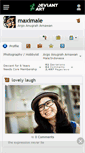 Mobile Screenshot of maximale.deviantart.com