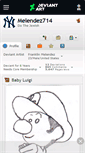 Mobile Screenshot of melendez714.deviantart.com