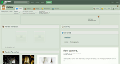 Desktop Screenshot of melstar.deviantart.com