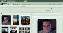 Desktop Screenshot of dave-d.deviantart.com