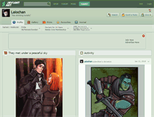 Tablet Screenshot of laiochan.deviantart.com