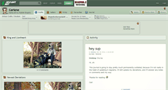 Desktop Screenshot of ceriene.deviantart.com
