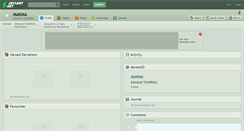 Desktop Screenshot of makma.deviantart.com