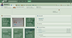 Desktop Screenshot of hannye13.deviantart.com