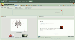 Desktop Screenshot of breakdanceninja.deviantart.com