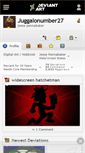 Mobile Screenshot of juggalonumber27.deviantart.com
