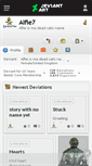 Mobile Screenshot of alfie7.deviantart.com