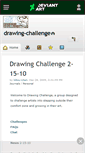 Mobile Screenshot of drawing-challenge.deviantart.com