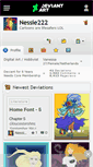 Mobile Screenshot of nessie222.deviantart.com
